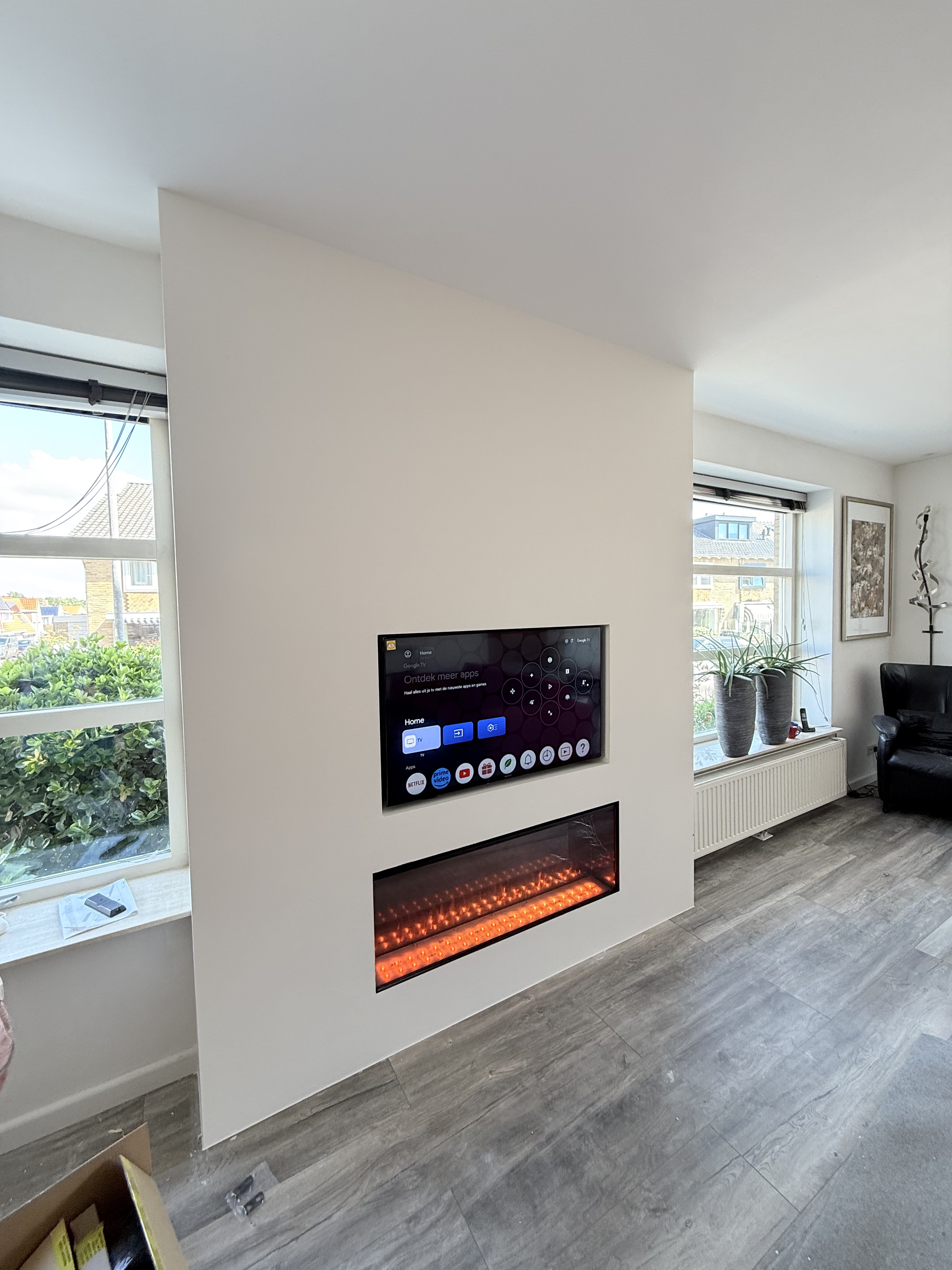 Ingebouwde Media Wand