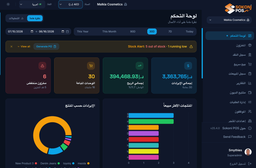 Dashboard screenshot 5