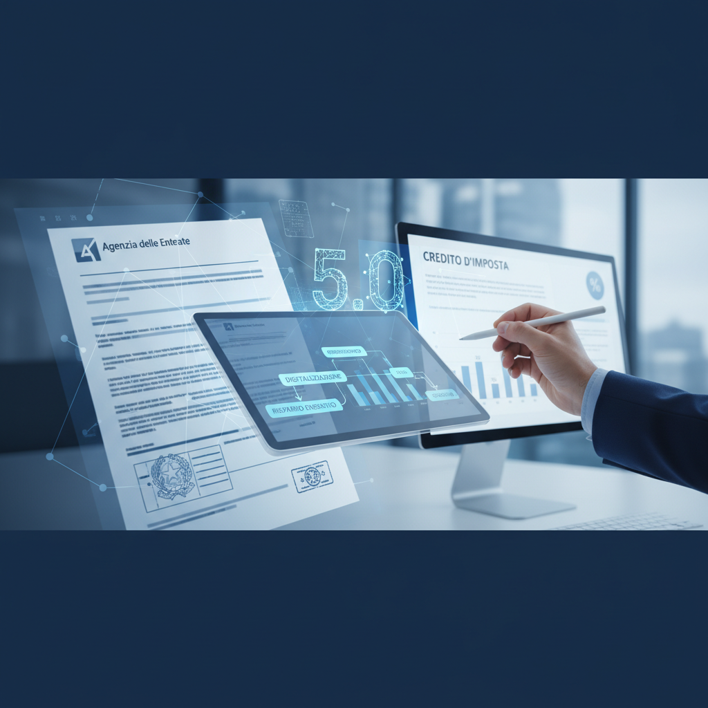 Piano Transizione 5.0: Guida al Credito d'Imposta per l'Efficienza Energetica delle PMI