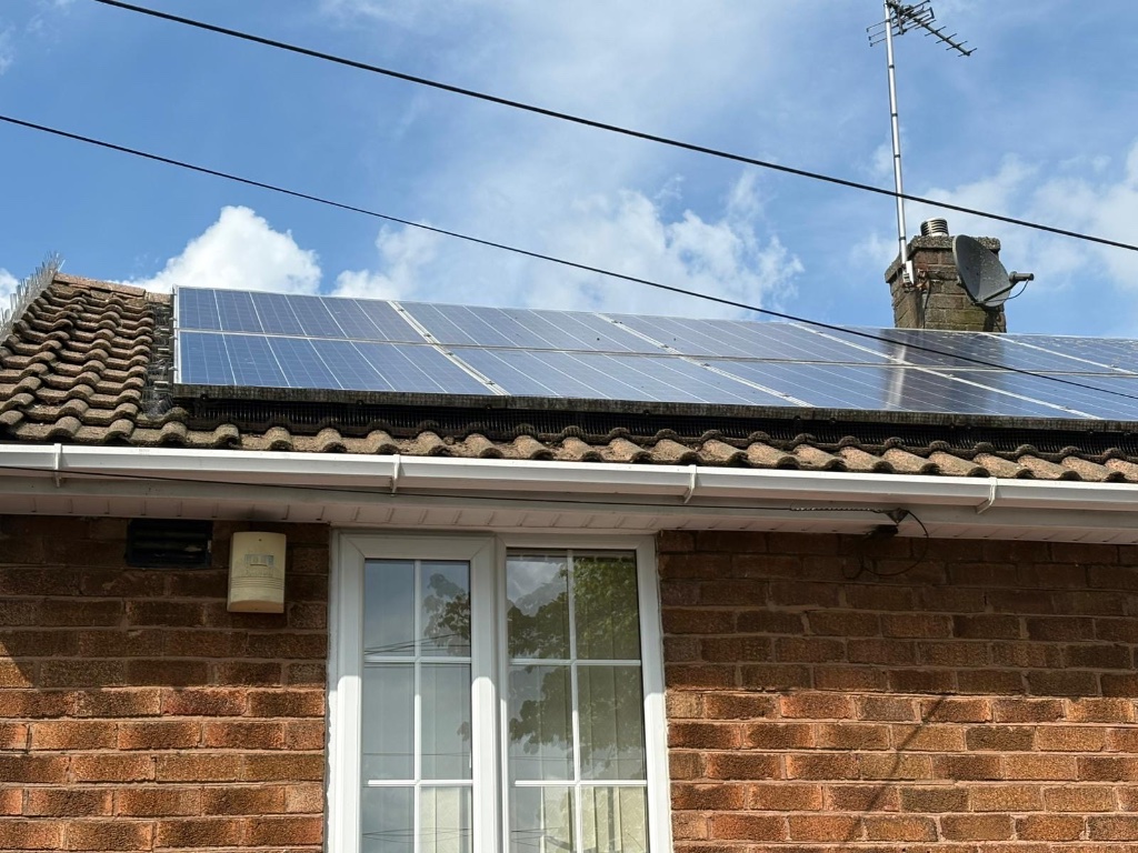 Pigeon-free solar panels — Worcestershire