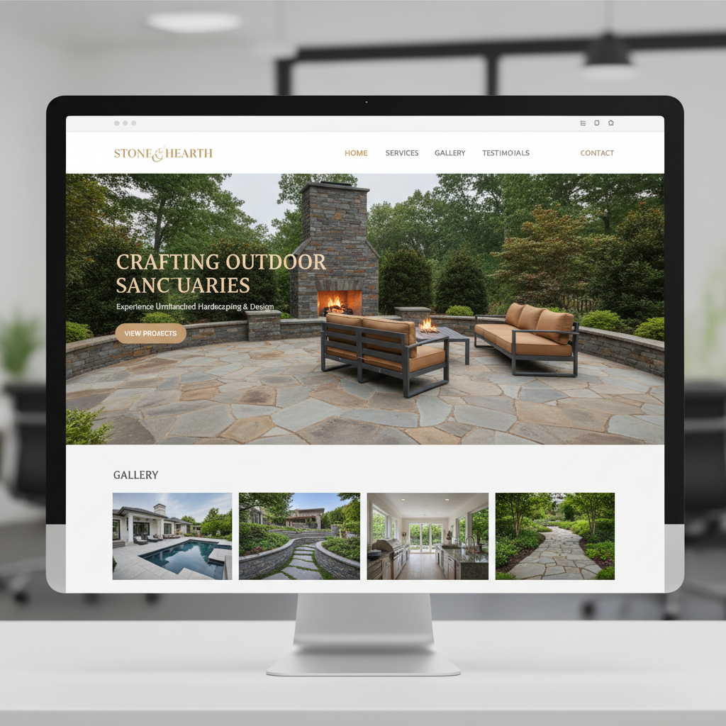 The Cornerstone website template preview