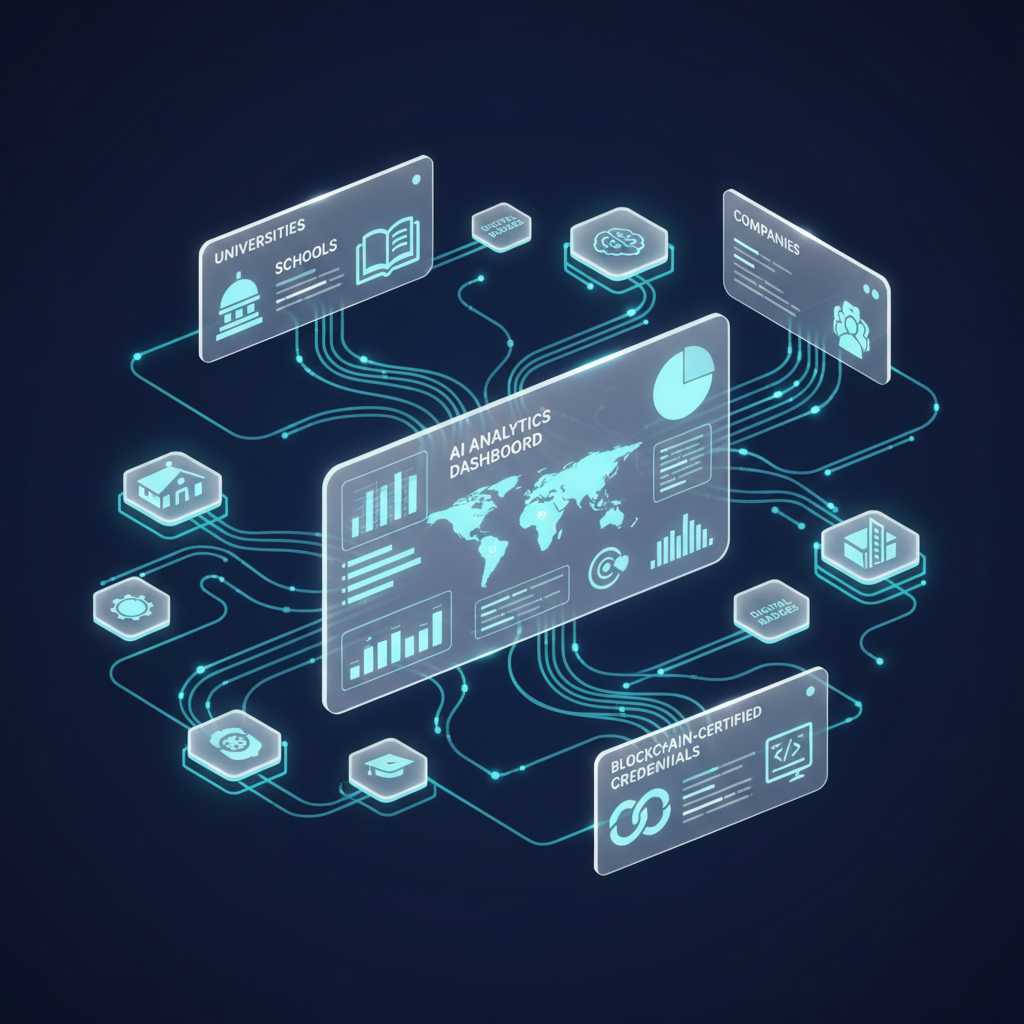 Global education and workforce mobility with blockchain-certified credentials