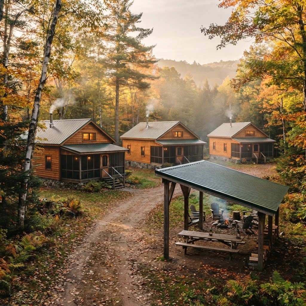 Harmony Woods family reunion compound