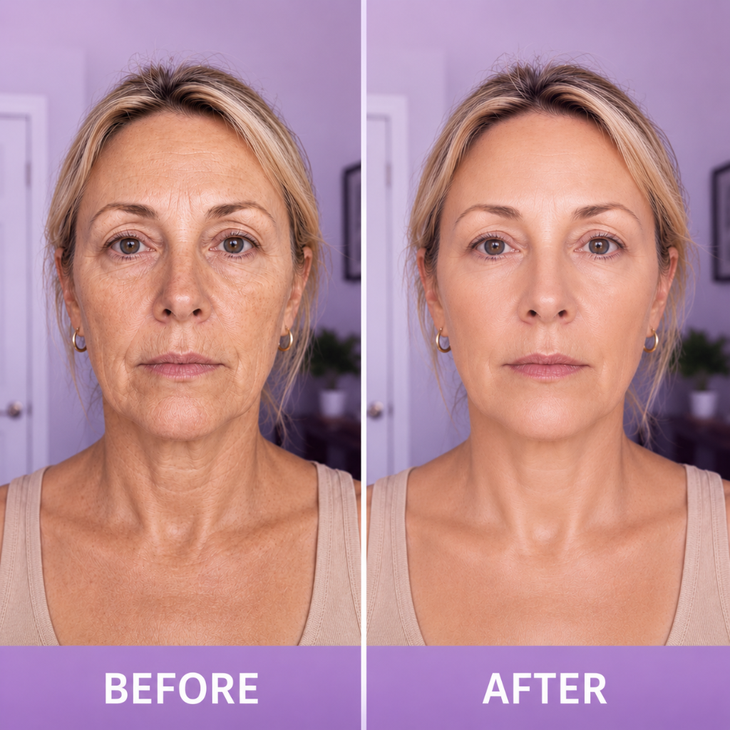 Sarah M. before and after