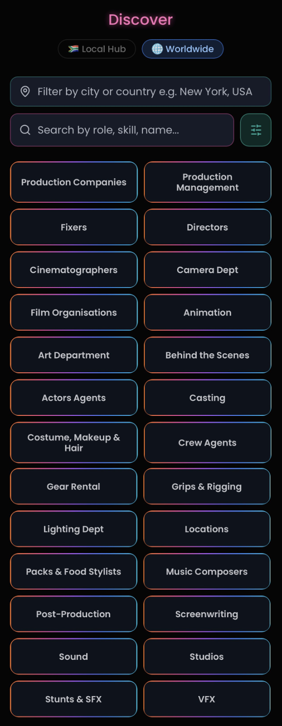 bangShoot Discover feature
