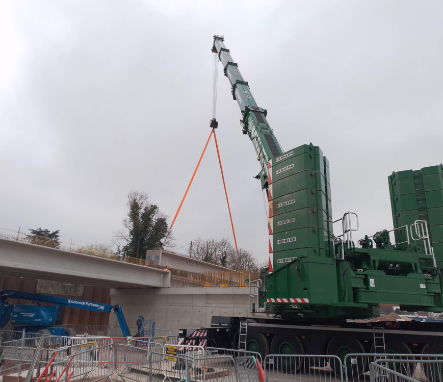 B4101 Waste Lane Overbridge