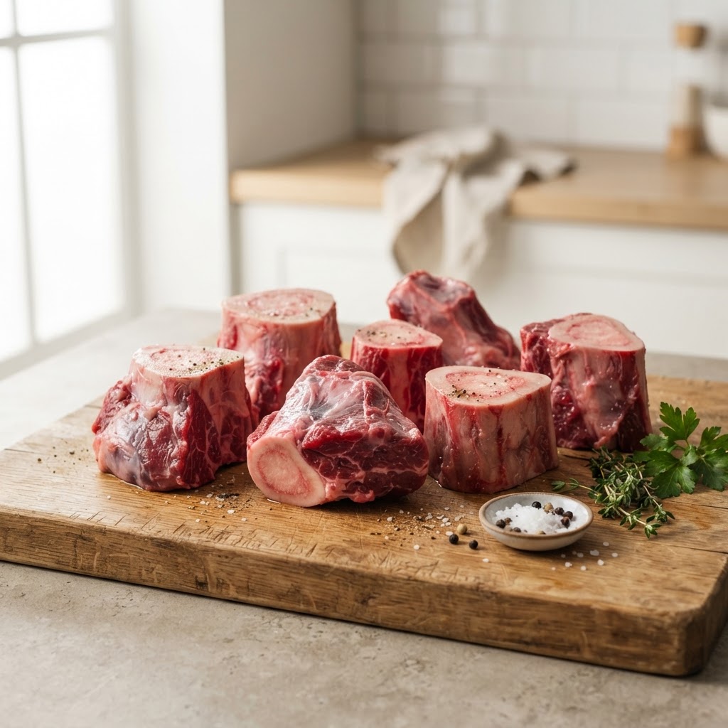 100% Grass-Fed & Finished Beef Soup Bones (1kg)