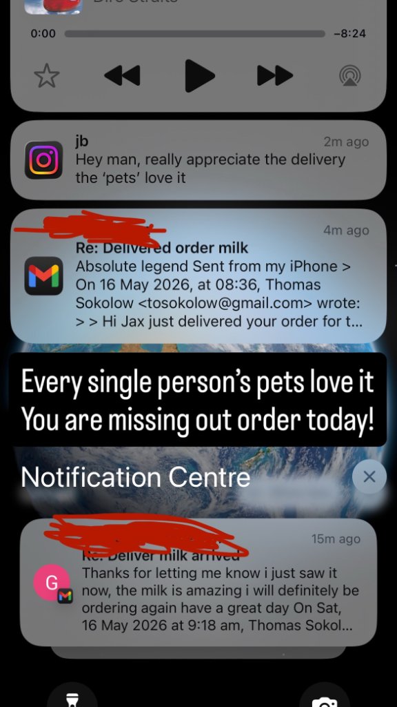 Customer proof