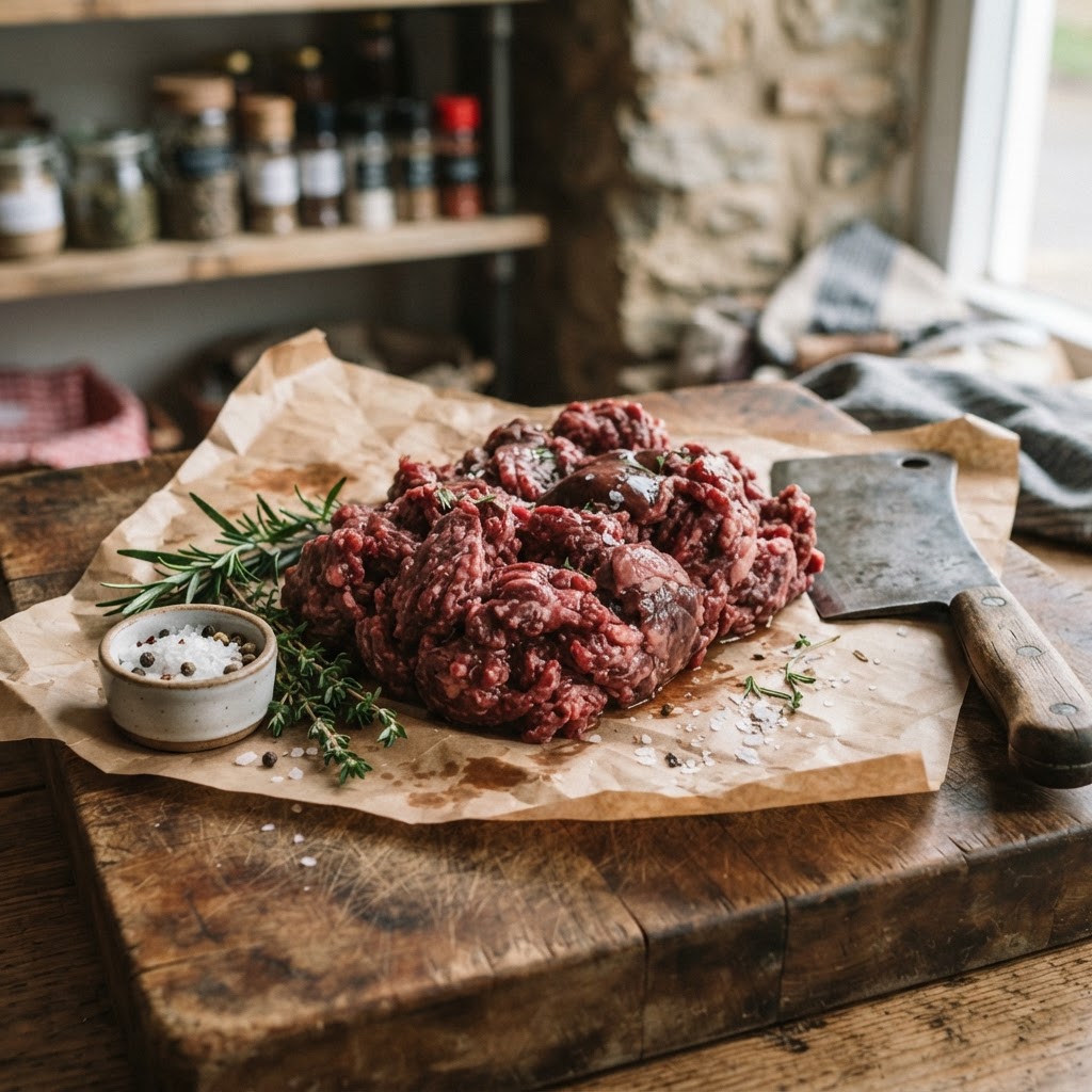 Premium Beef & Offal Mince (1kg)