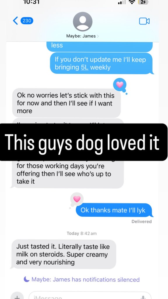 Customer proof