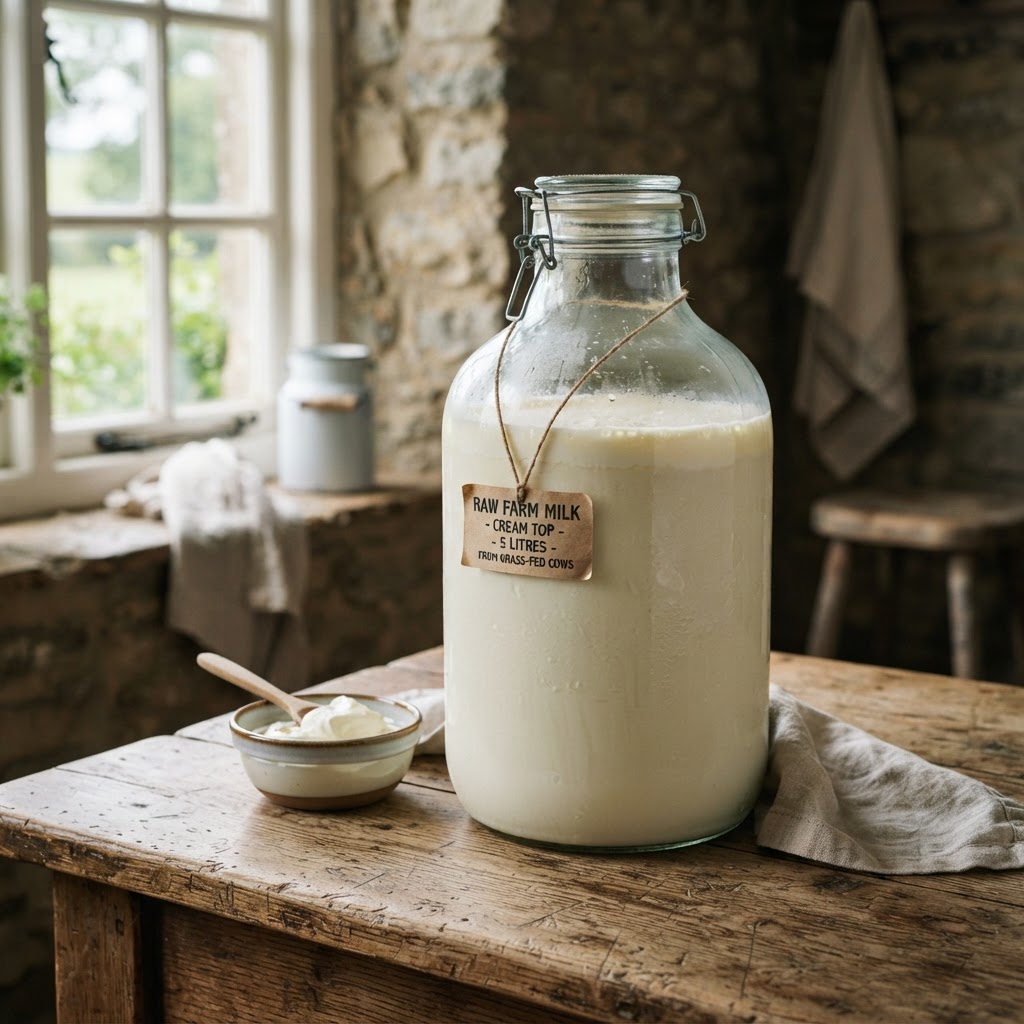 Starter Bundle — 5L Full Cream A2 Jersey Raw Milk
