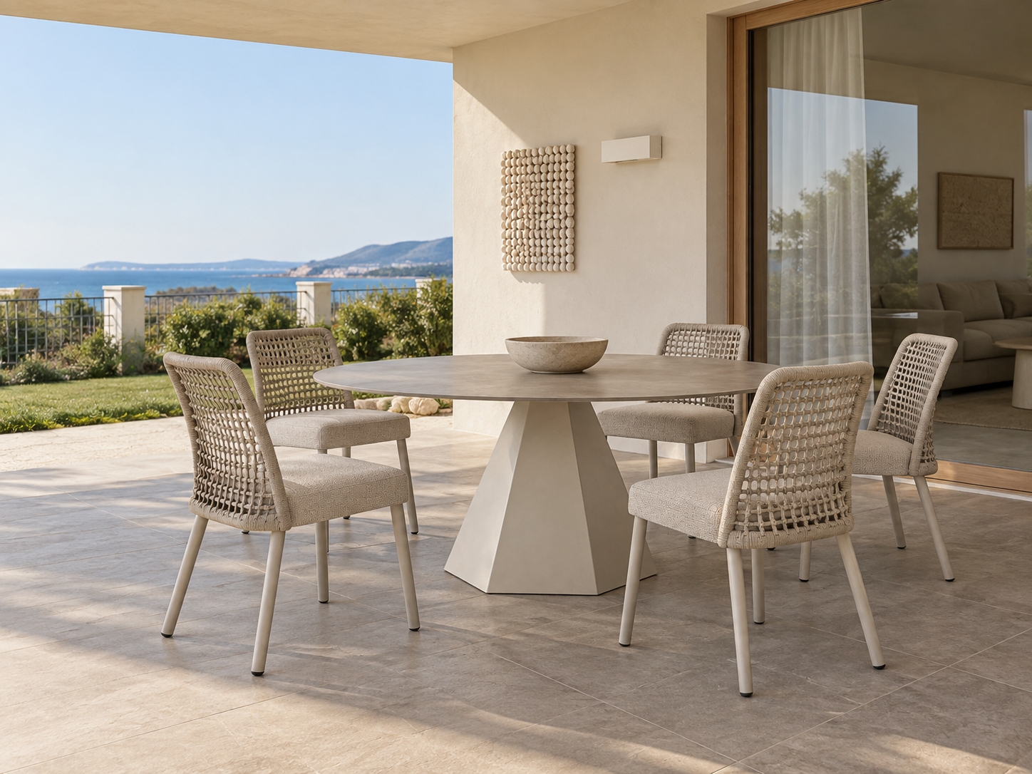 Marea collection — bespoke outdoor furniture by Petralis