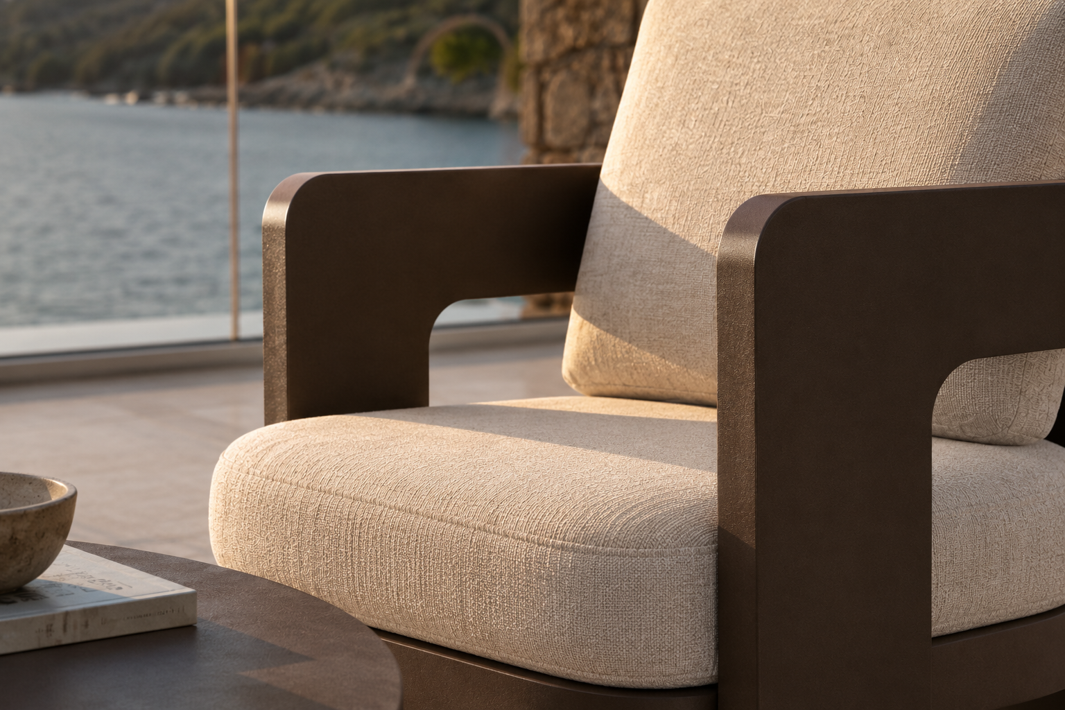 Nola collection — bespoke outdoor furniture by Petralis