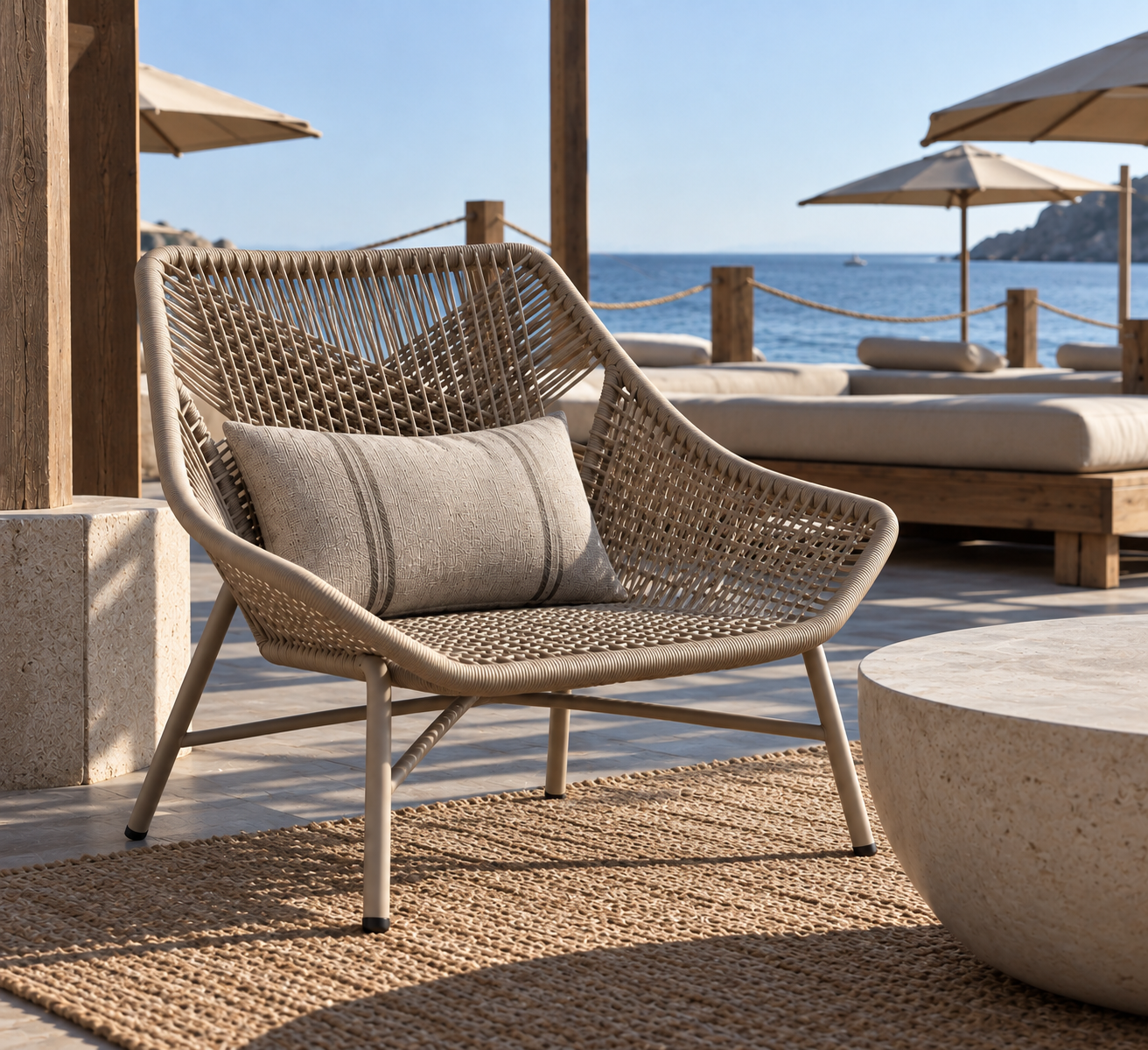 Elio collection — bespoke outdoor furniture by Petralis