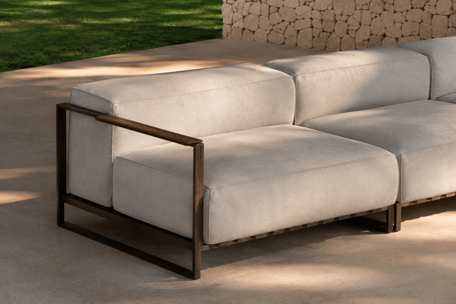 Nur collection — bespoke outdoor furniture by Petralis
