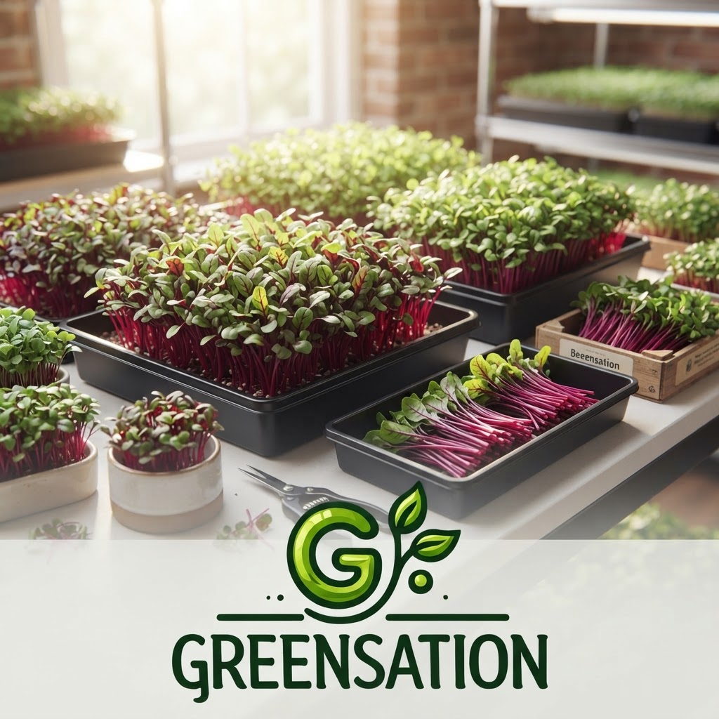 Beet Microgreens