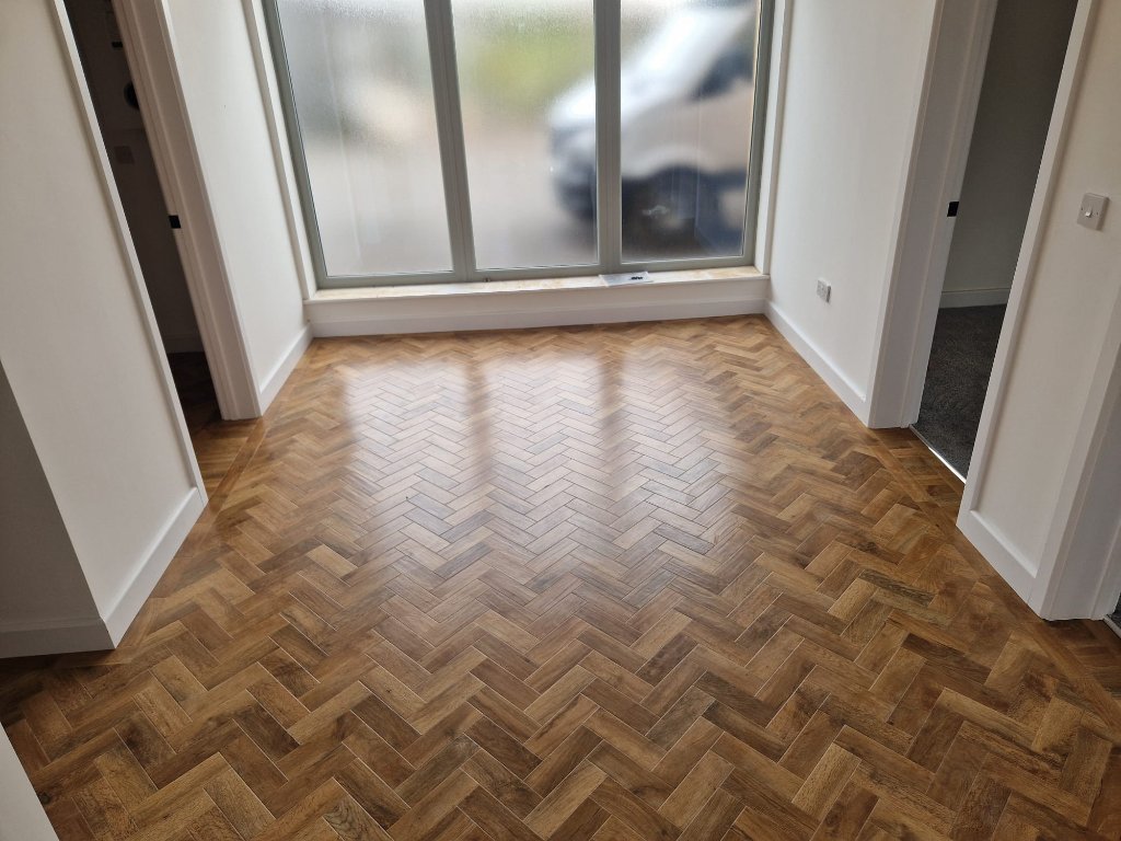 Carpet installation for P & A. Cooper