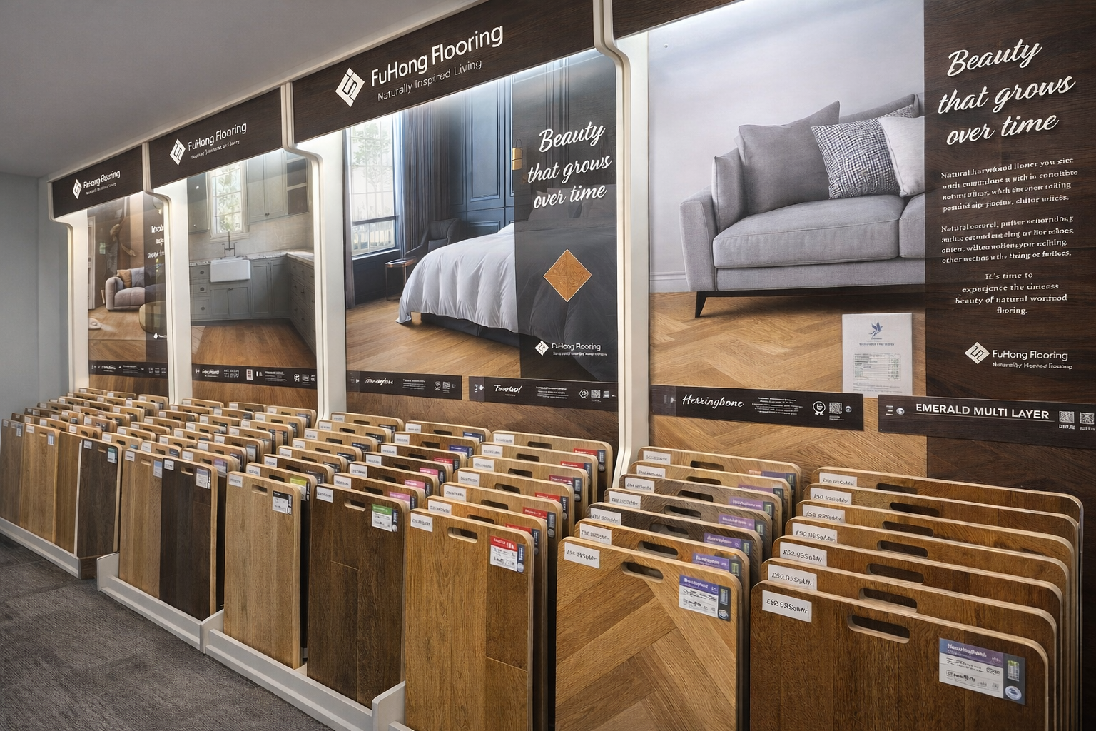 Flooring Sample Displays