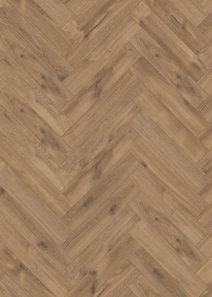 Close-up of luxury vinyl tile flooring with realistic wood grain texture