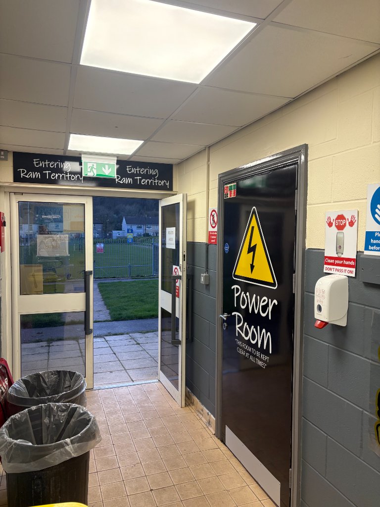Power room and ram territory area