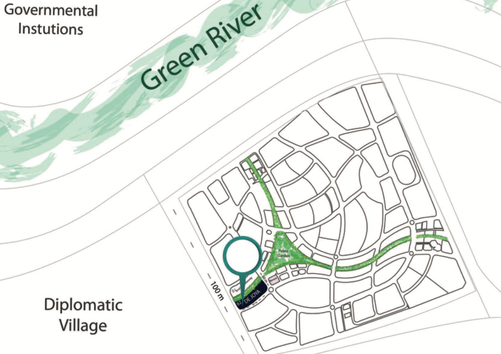 De Joya Location Map