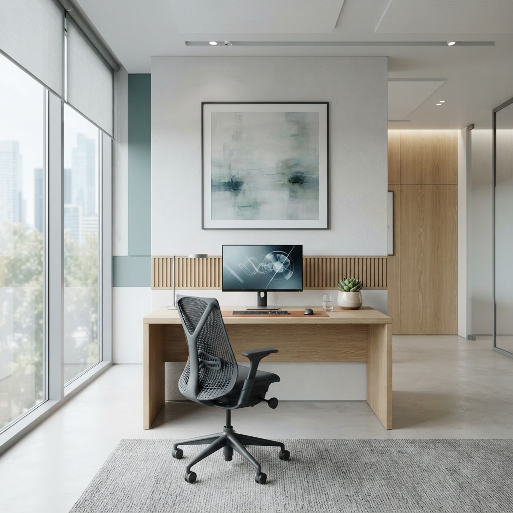 A clean, modern medical office interior