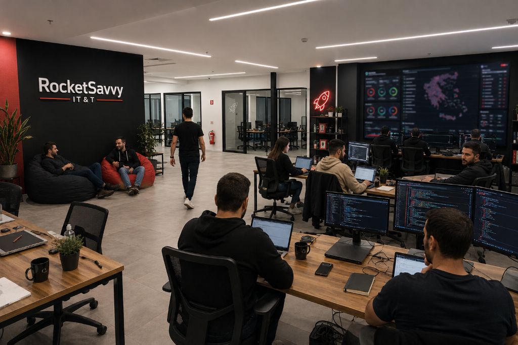 RocketSavvy Athens HQ