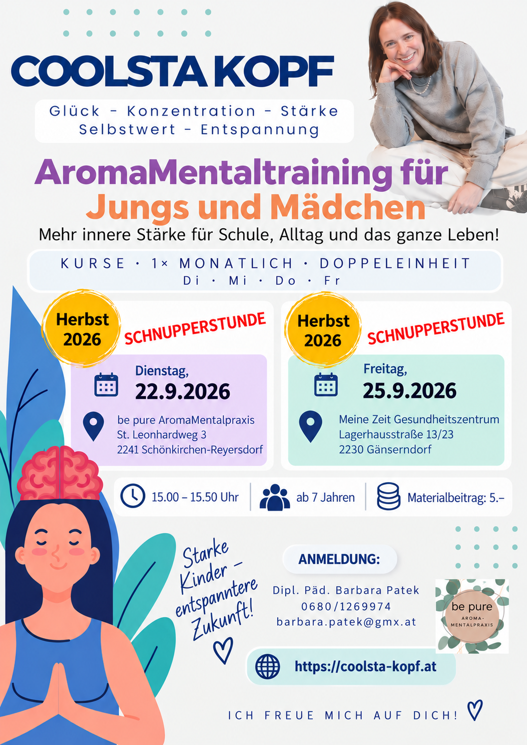 COOLSTA KOPF Schnupperstunden Flyer