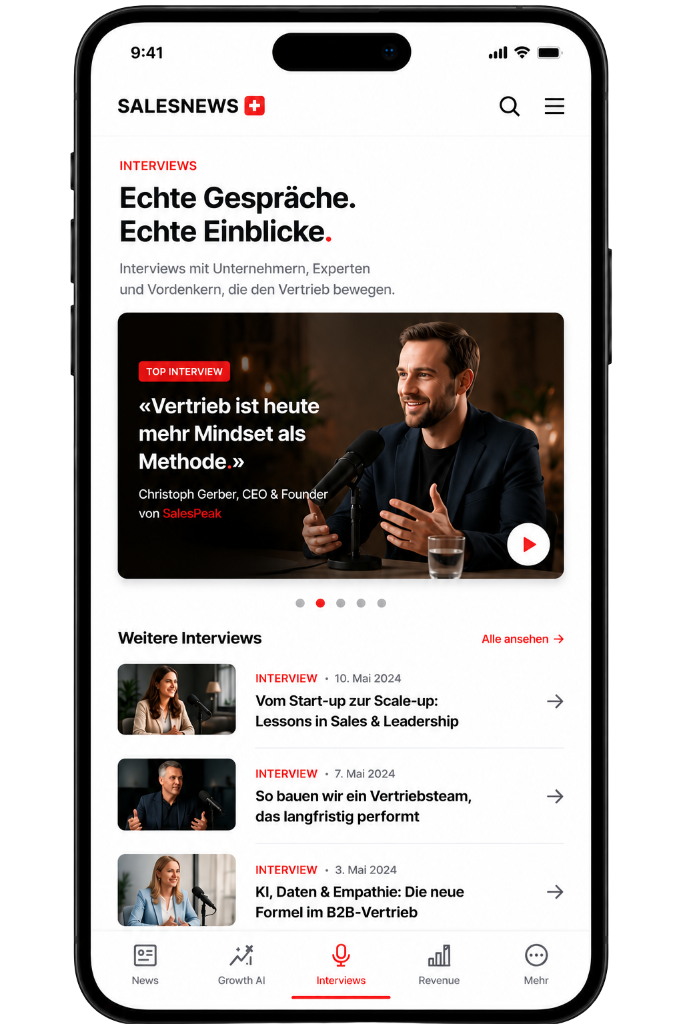 SALESNEWS Interviews