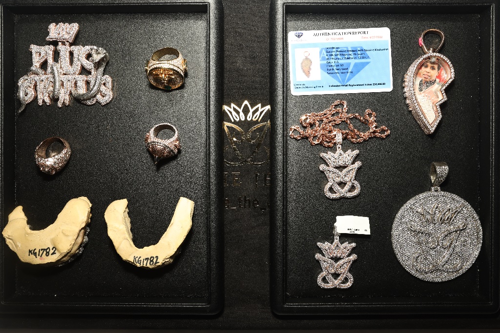 Custom jewelry workspace
