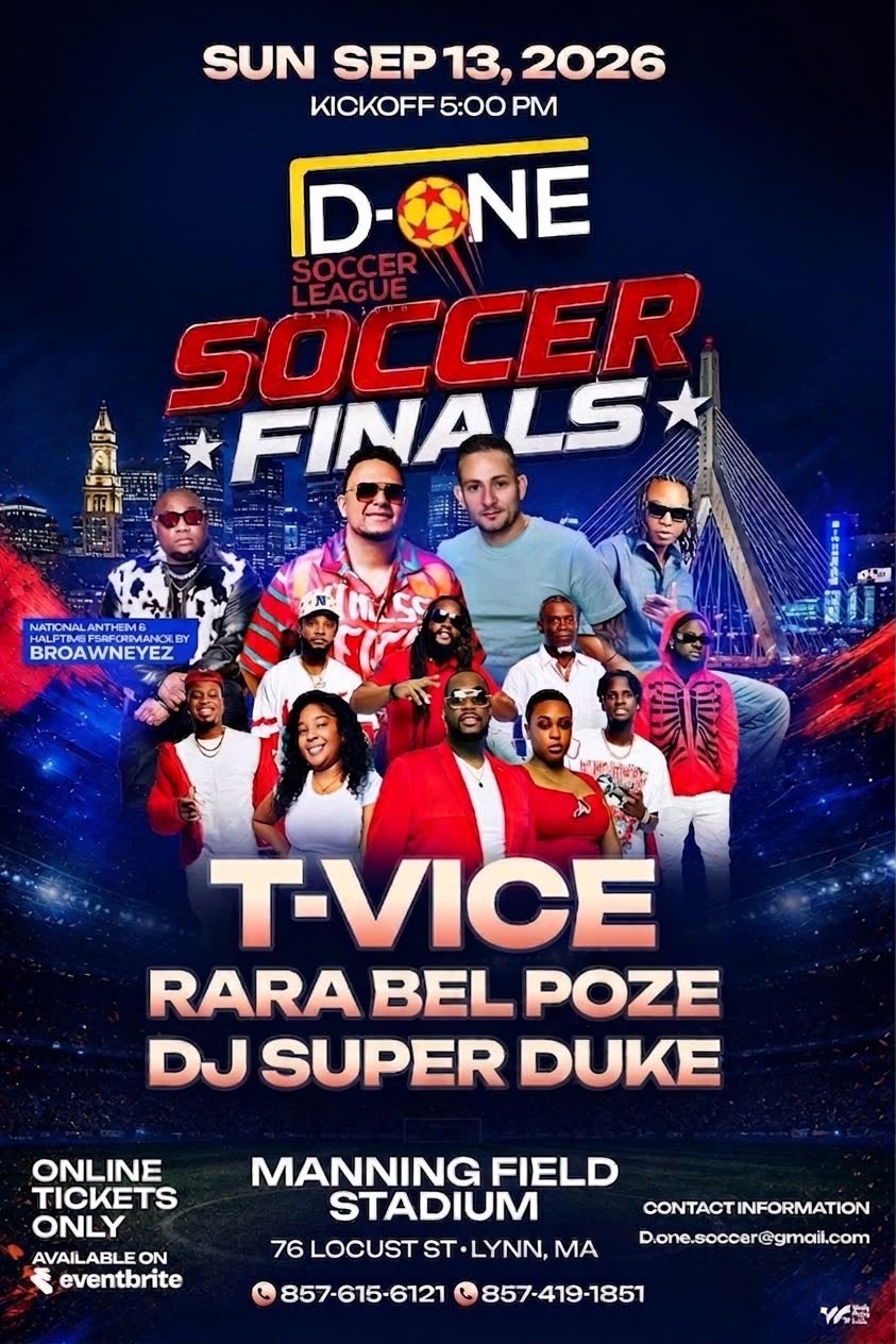 D-One Soccer League Soccer Finals flyer 2