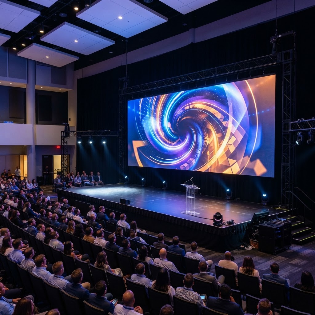LED Video Wall — Corporate Event