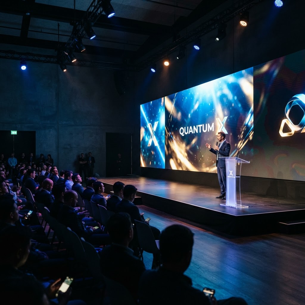 Product Launch — Temporary LED Display