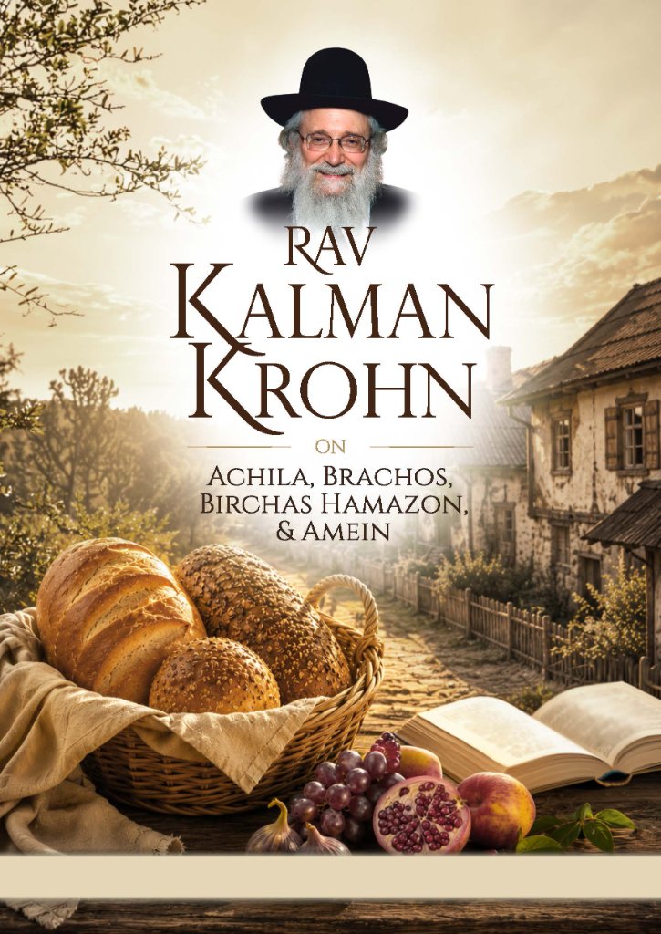 Rav Kalman on Achila, Brachos, Birchas Hamazon, & Amein