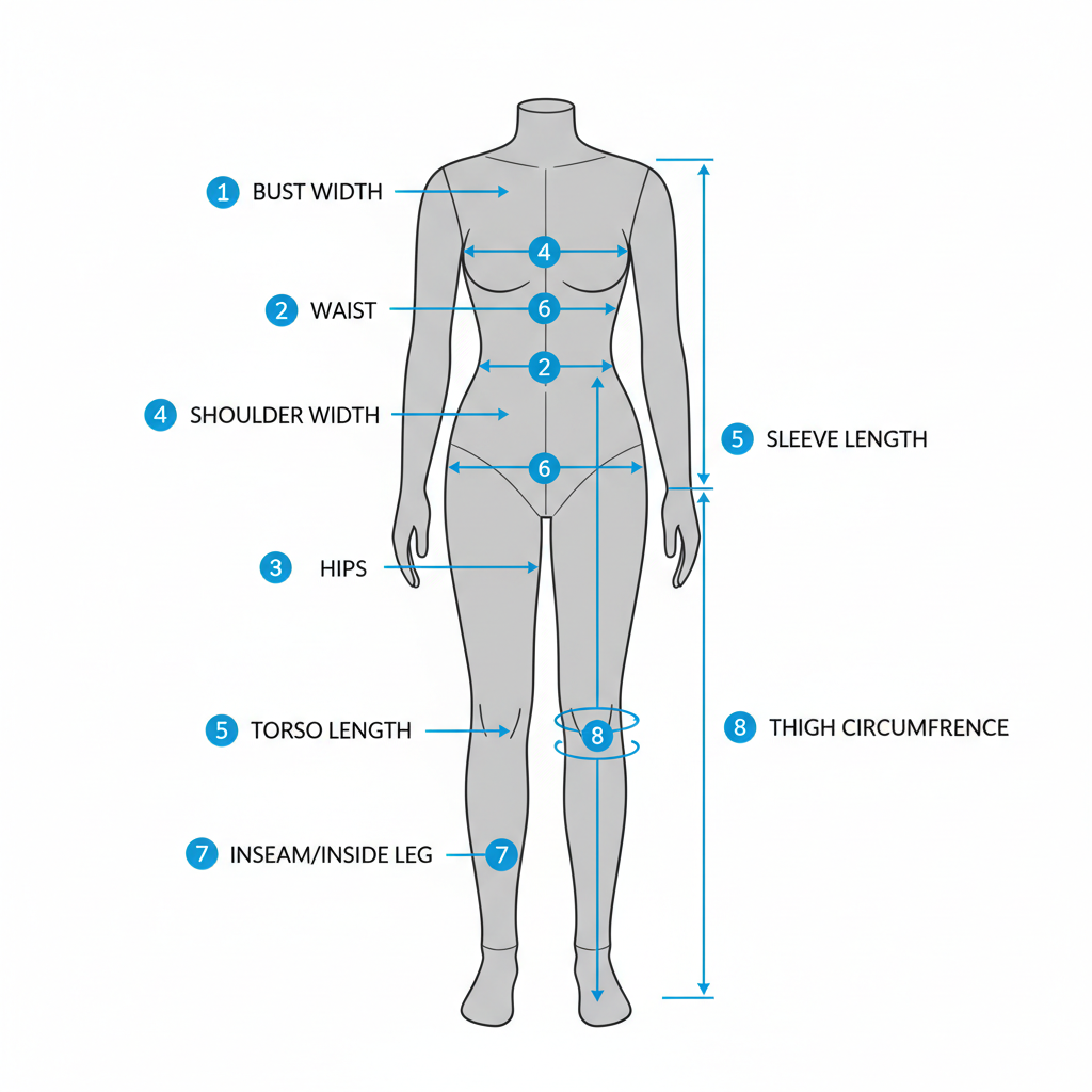 Women's measurement guide