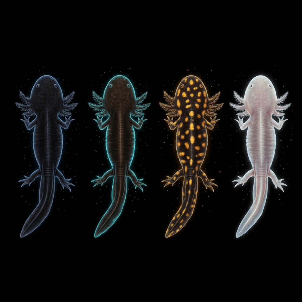 A. leorae · A. rivulare · A. tigrinum · A. subsalsum