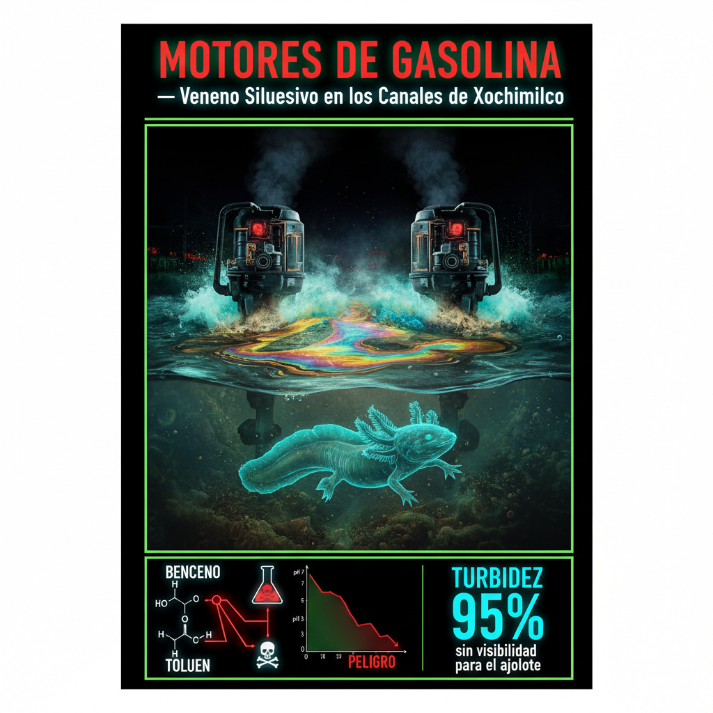 Motores de Gasolina — Veneno Silencioso en los Canales