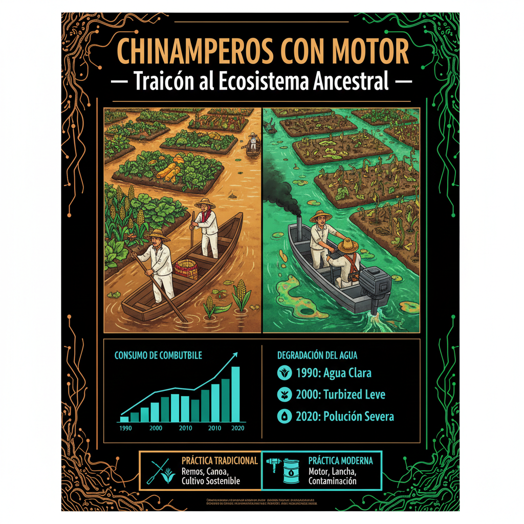 Chinamperos con Motor — Traición al Ecosistema Ancestral