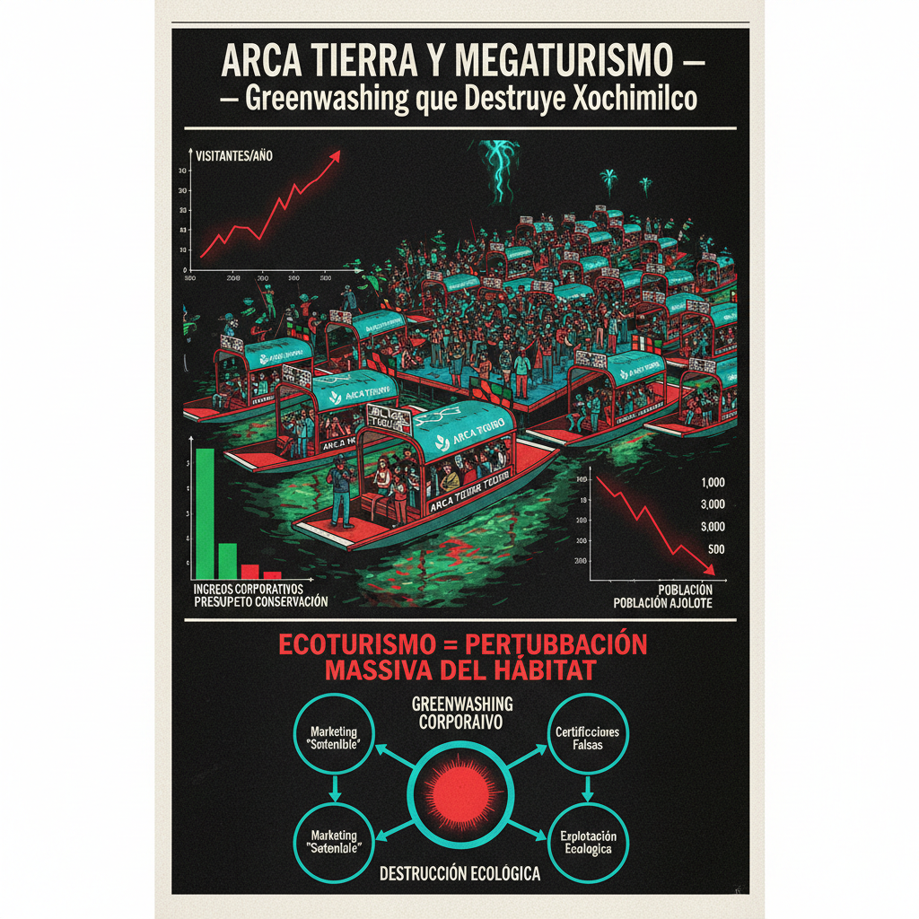 Arca Tierra y Megaturismo — Greenwashing que Destruye