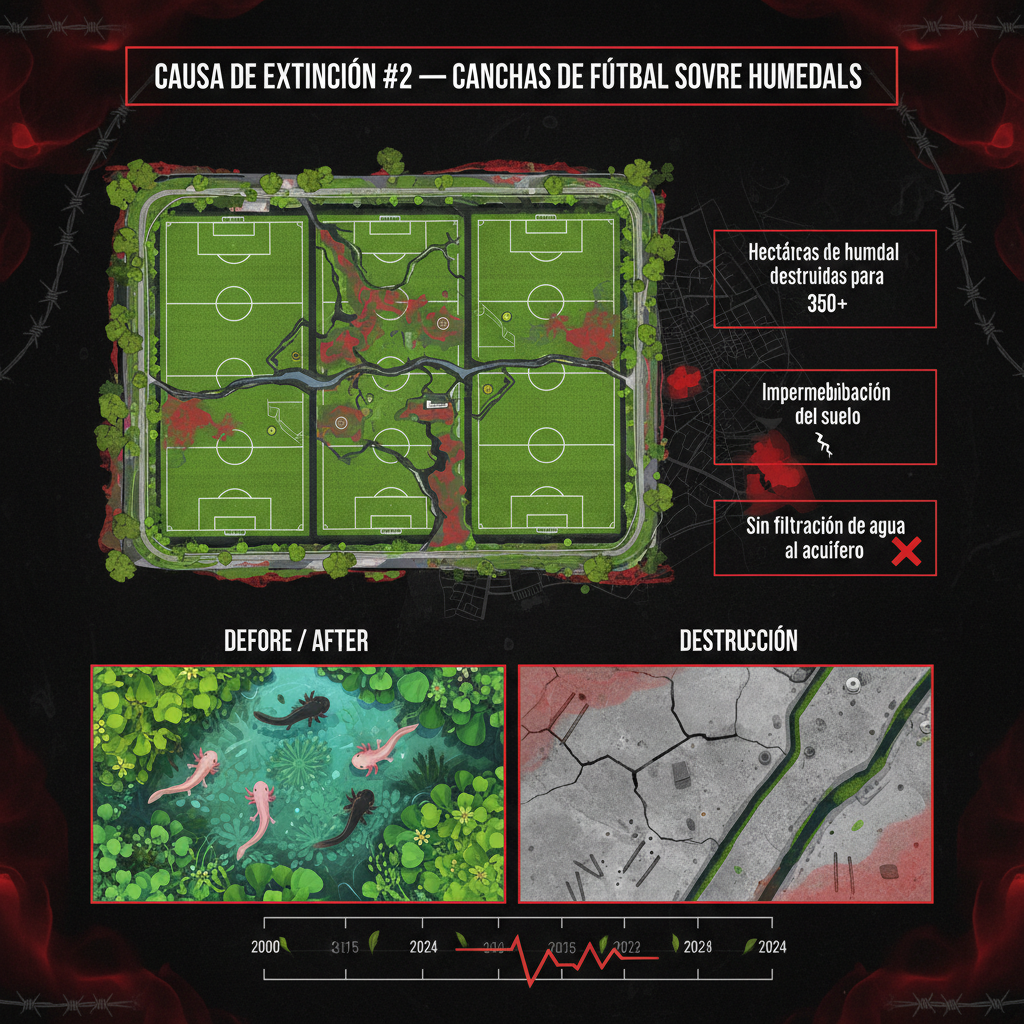 Canchas de Fútbol sobre Humedales
