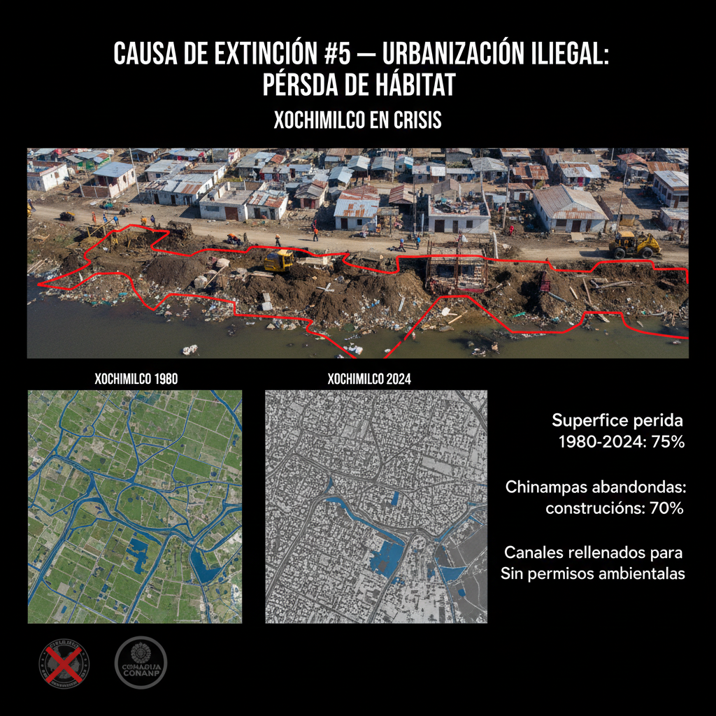 Urbanización Ilegal — Pérdida de Hábitat