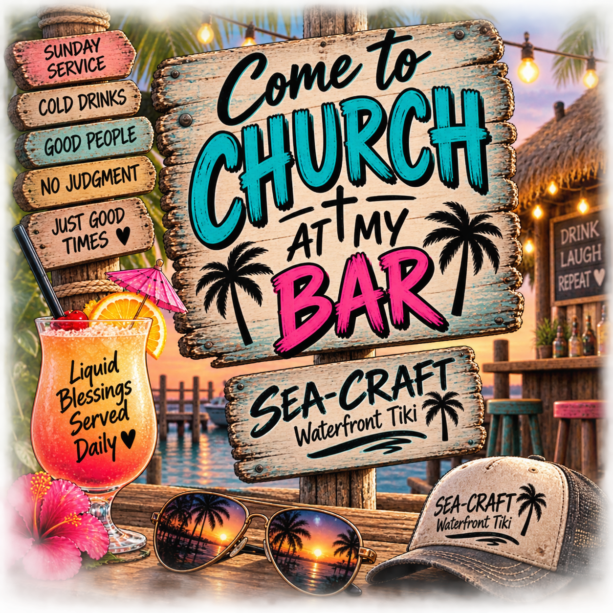 Tiki Bar Vibes
