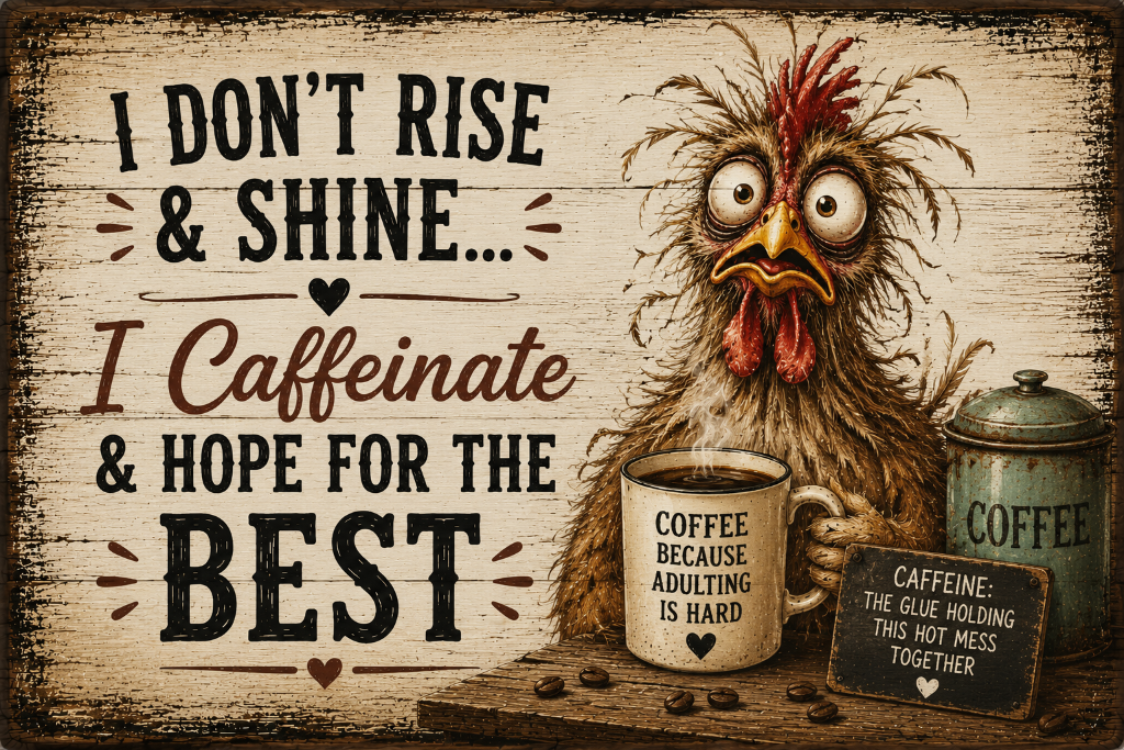 I Caffeinate & Hope For The Best