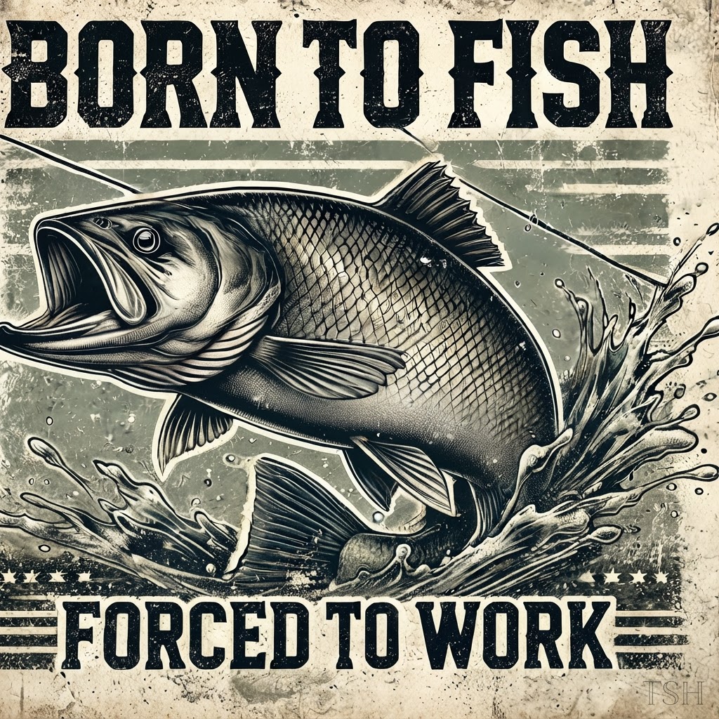 BORN TO FISH FORCED TO WORK