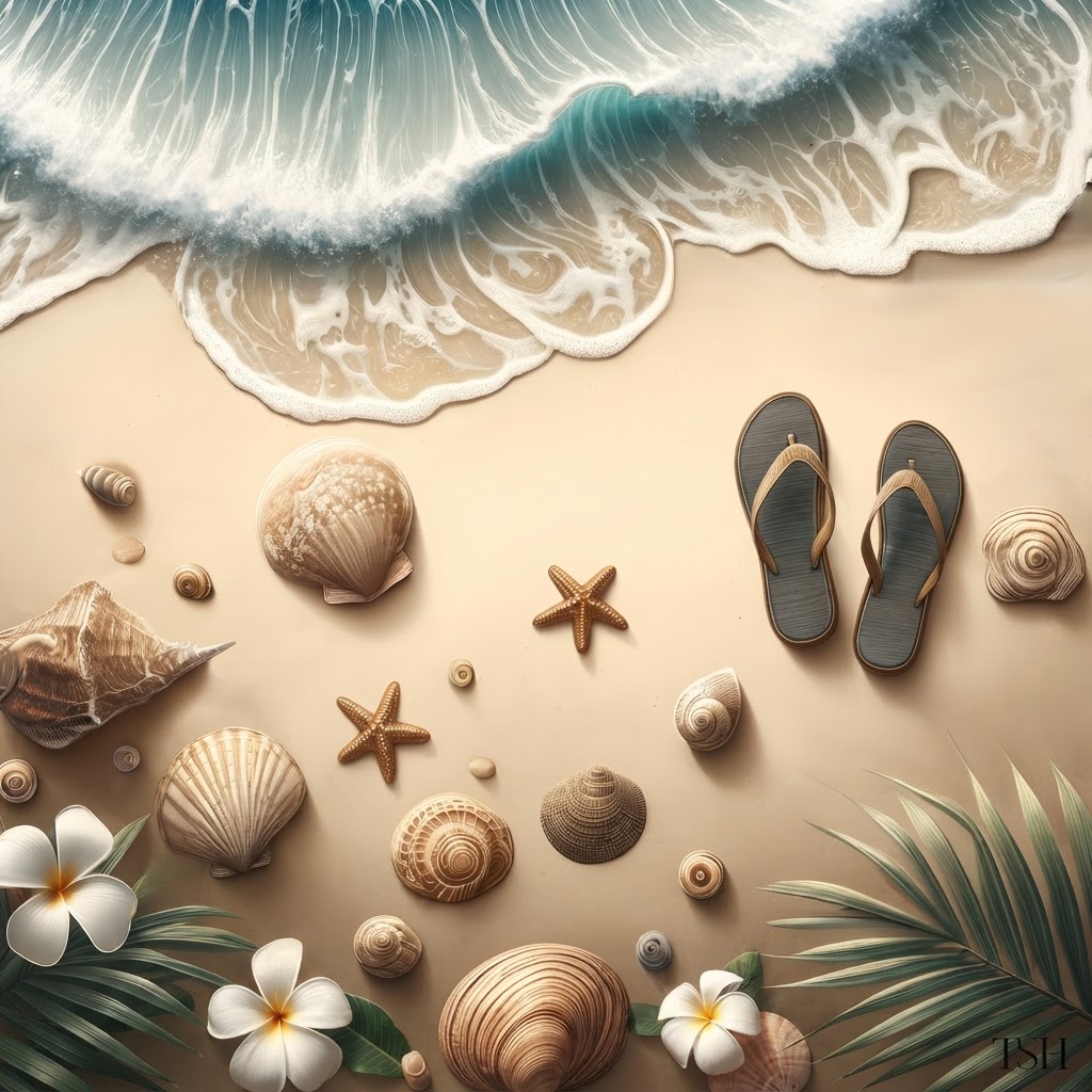 Beach Shells and Flip Flops