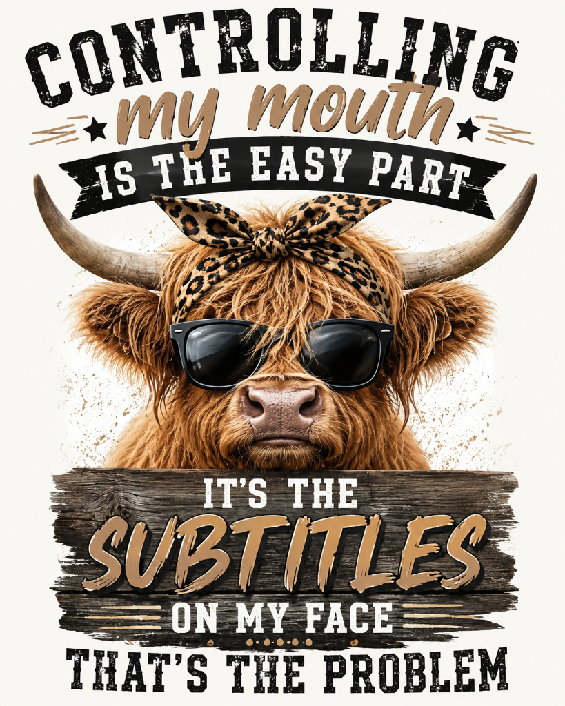 Controlling My Mouth Subtitles On My Face