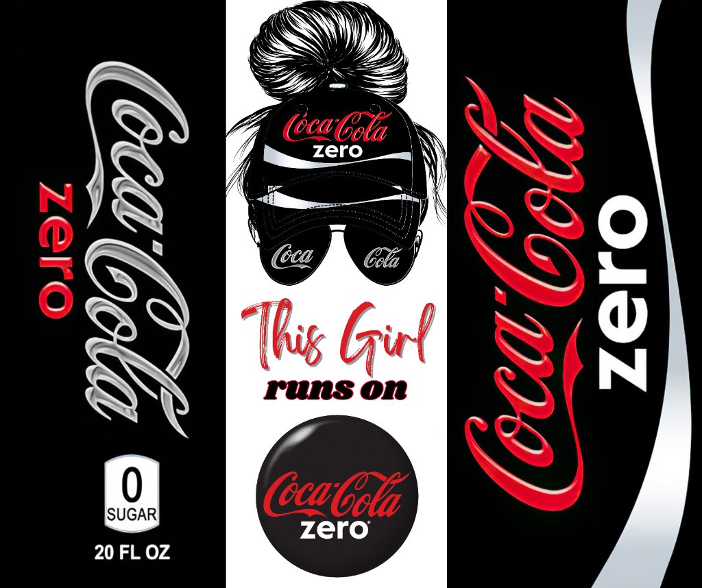 This Girl Runs on Coca-Cola Zero