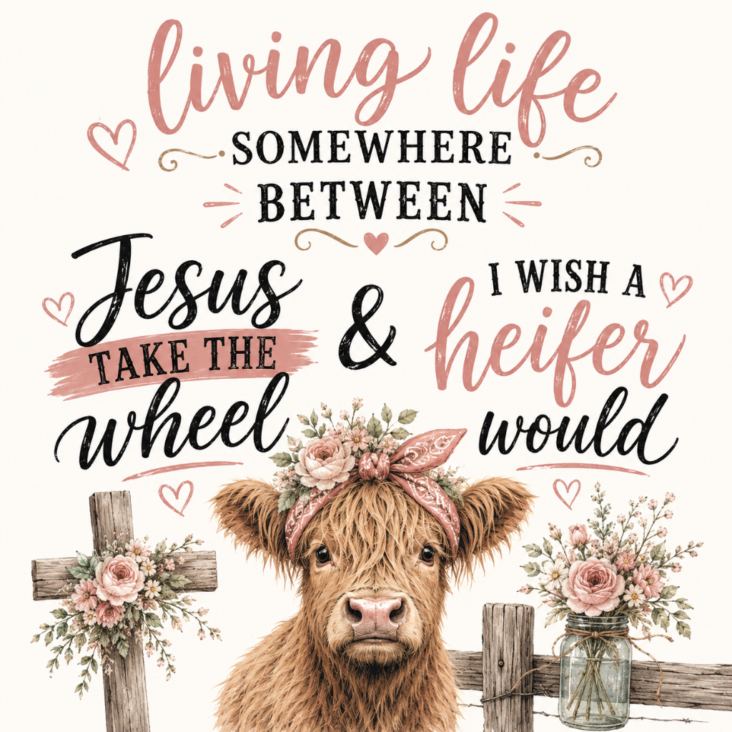 Jesus Take The Wheel & I Wish A Heifer Would