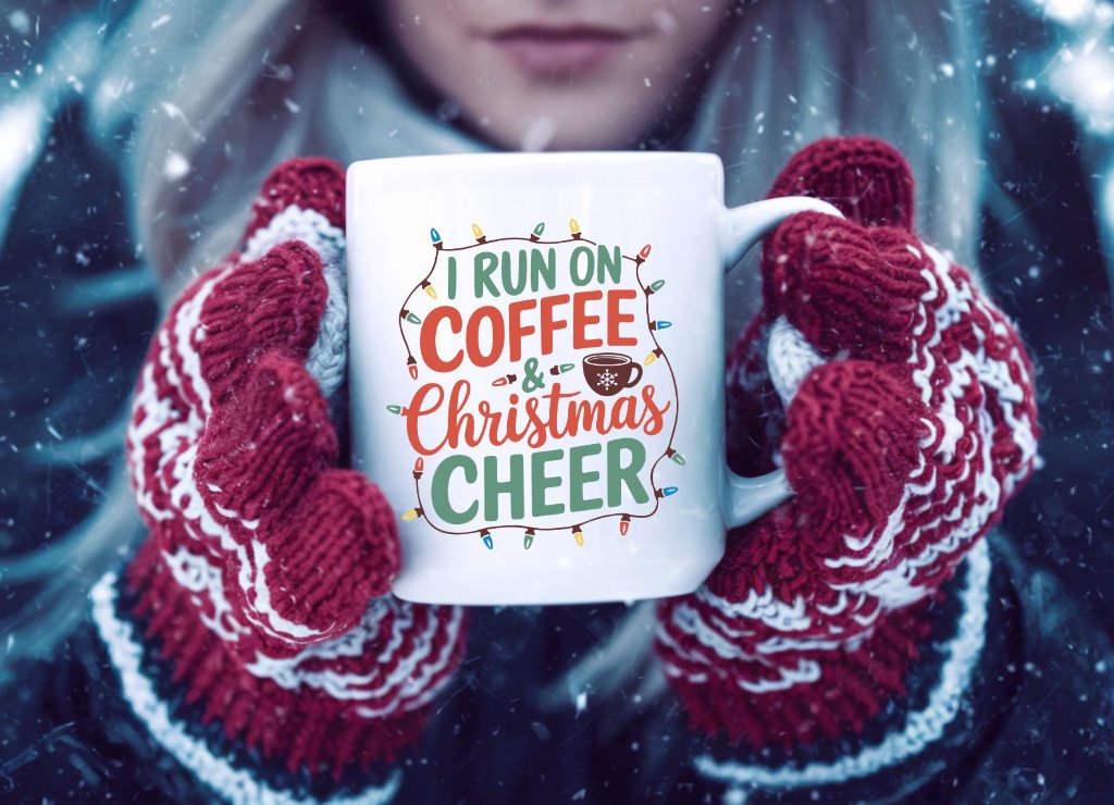 I Run on Coffee & Christmas Cheer