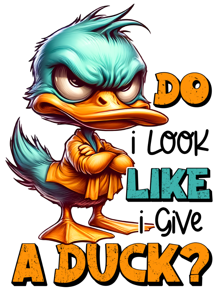 Do I Look Like I Give A Duck?